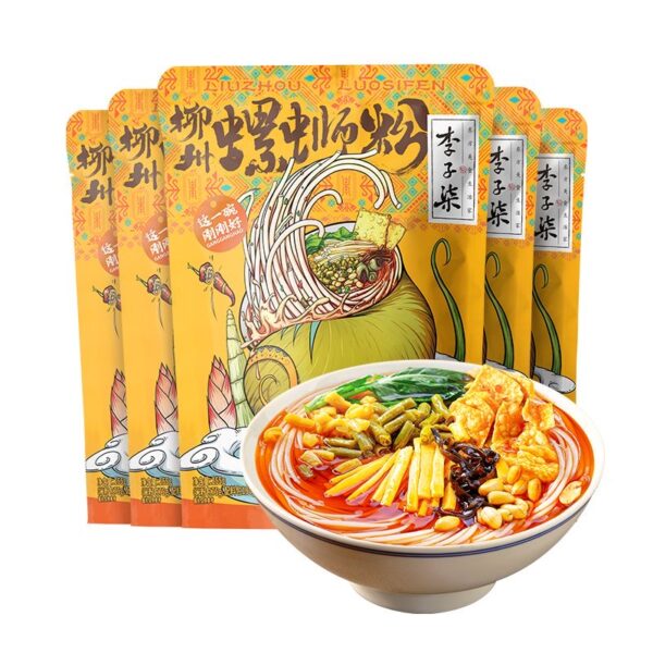 李子柒螺螄粉 新鮮日期 柳州特產 台灣零售批發